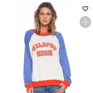 Wildfox Couture Wildfox High Sweatshirt Sz Medium
